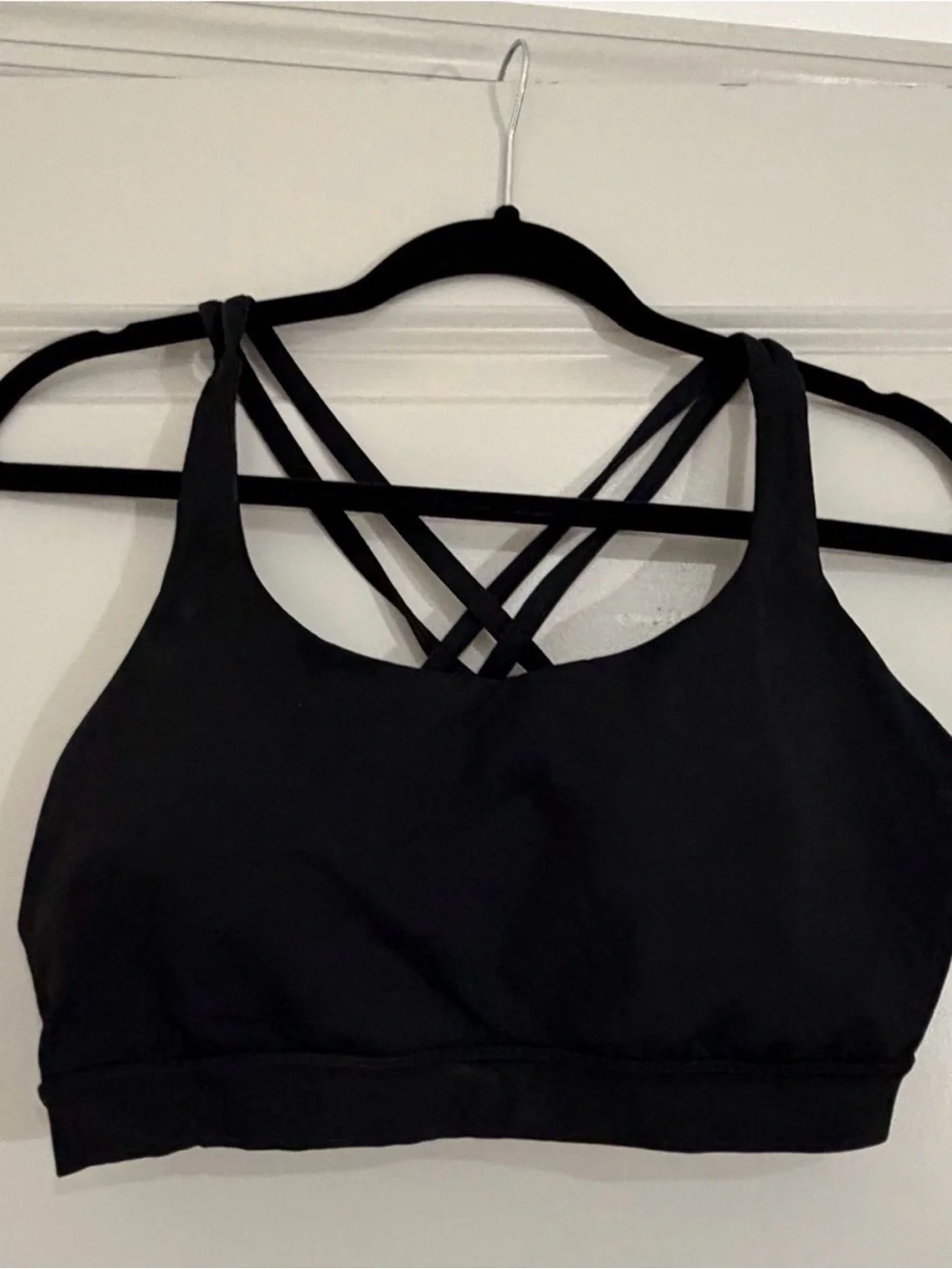 lululemon athletica Black Energy Sports Bra